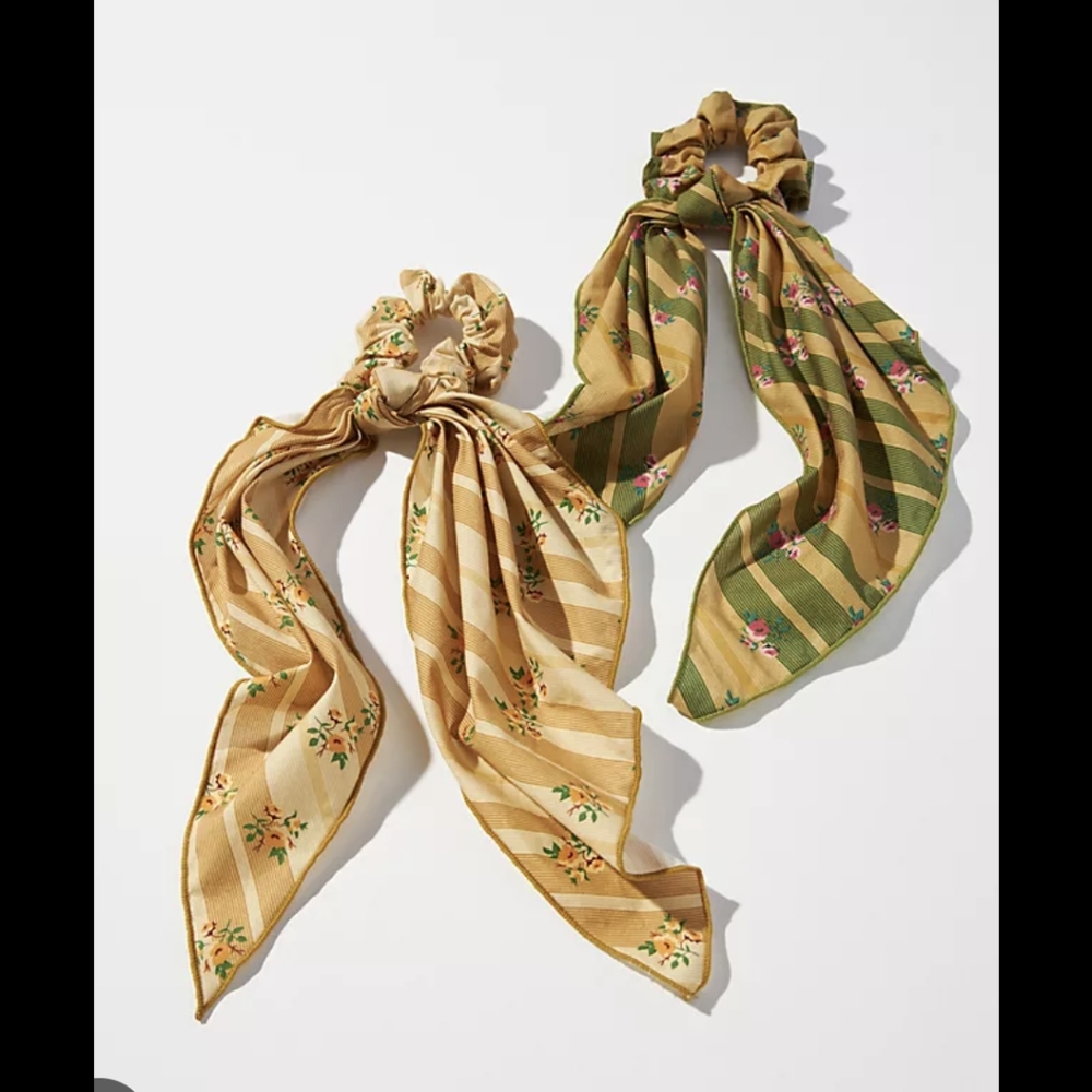 Anthropologie scrunchies